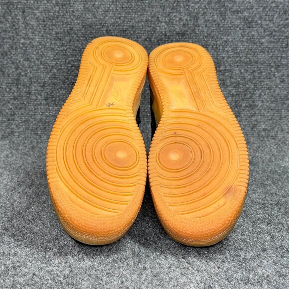 Nike SF Air Force 1 Mid Shoes Mens Size 10 Black Gum Retro Athletic Lace Sneaker - Picture 12 of 14